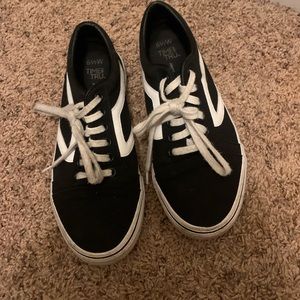 Black & white sneakers